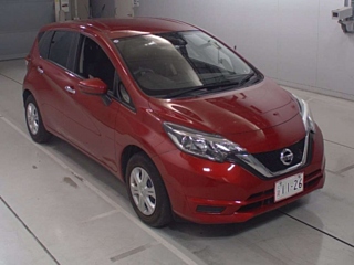 NISSAN NOTE 2018 Garnet Red E12 X DIG-S