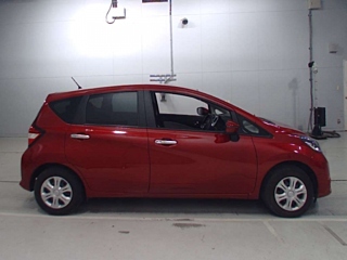 NISSAN NOTE 2018 Garnet Red E12 X DIG-S