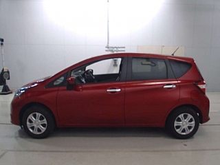 NISSAN NOTE 2018 Garnet Red E12 X DIG-S