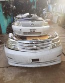 Nose cut Toyota Alphard 2007 ANH15 2AZ-FE, передний 